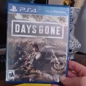 Sony Days Gone PS4 Game Blue Edition